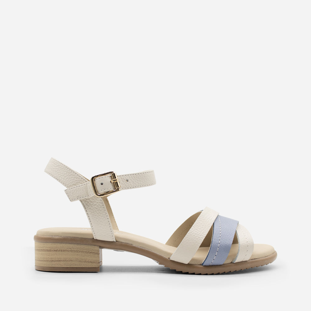 Off White/Celeste / 35